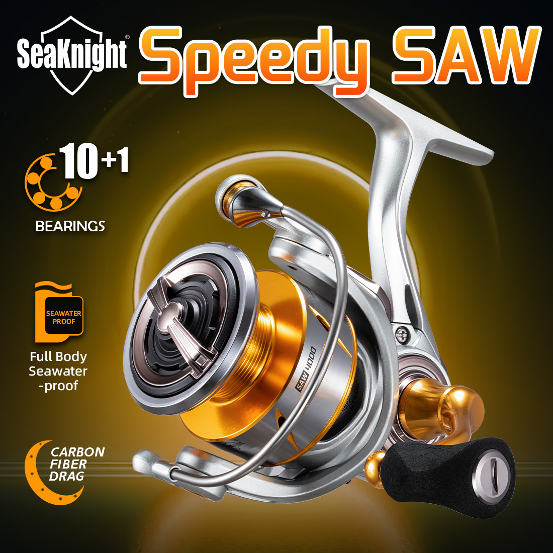 SeaKnight Brand Speedy SAW Sal - đánh giá và giá Daiwa Reel Bg