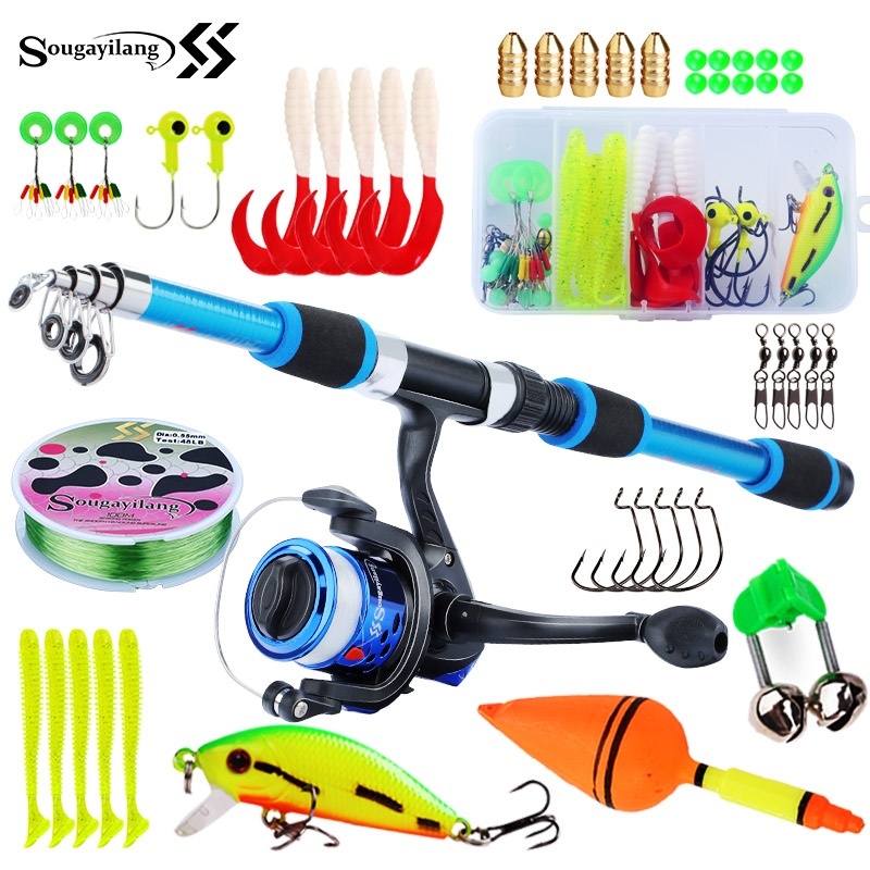 Sougayilang Kids Fishing Pole  - đánh giá và giá Fishing Rod Spinning